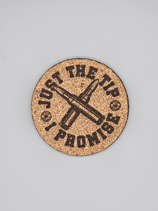 Cork coaster set of 4
