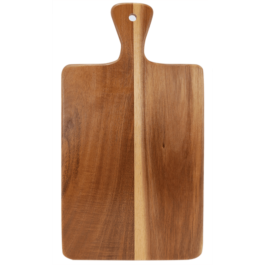 Acacia Wood/ Slate Cutting Board - 13.25" x 7"