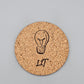 Cork coaster set of 4