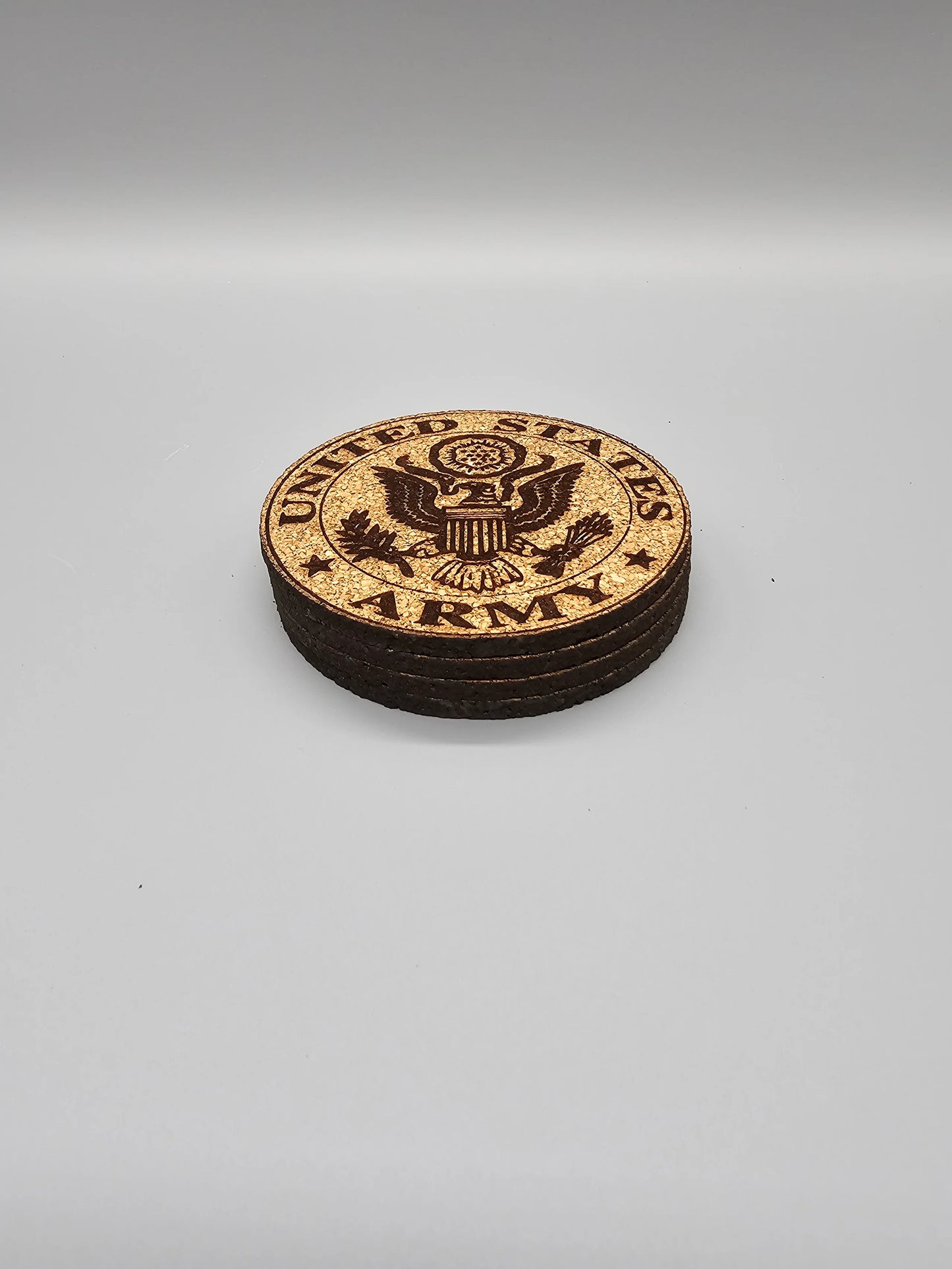 Cork coaster set of 4