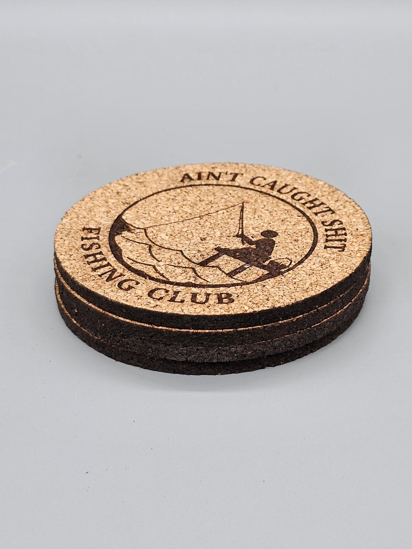 Cork coaster set of 4