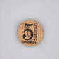 Cork coaster set of 4