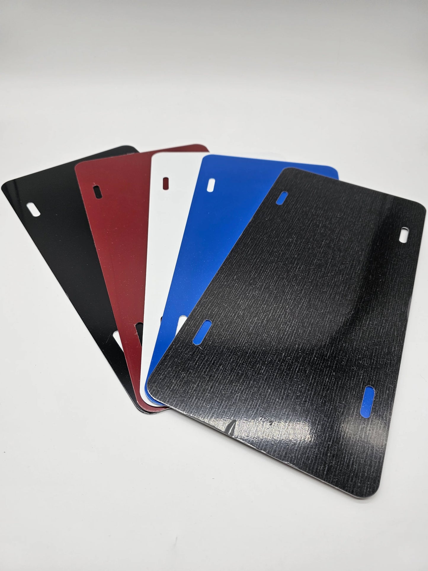 License Plate, 12" x 6" Aluminum Powder Coated