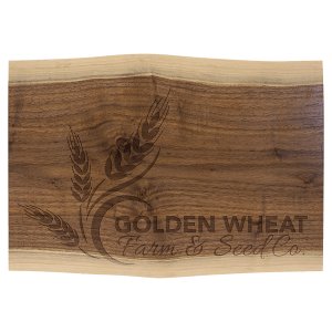 Natural Black Walnut Cutting and Charcuterie Board