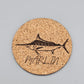 Cork coaster set of 4