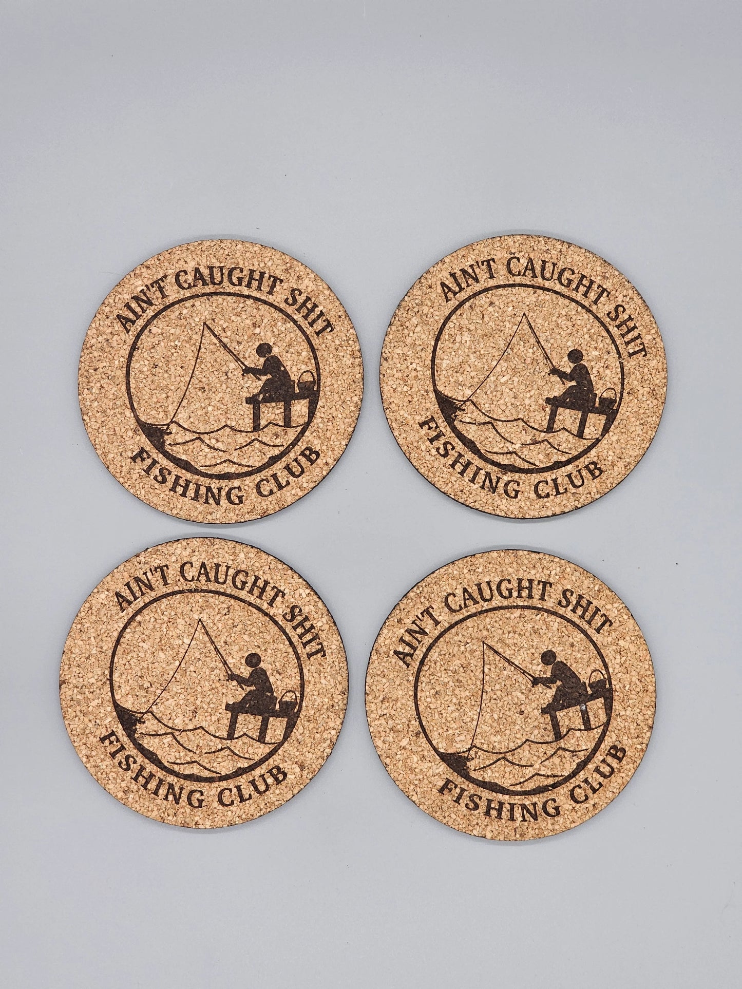 Cork coaster set of 4