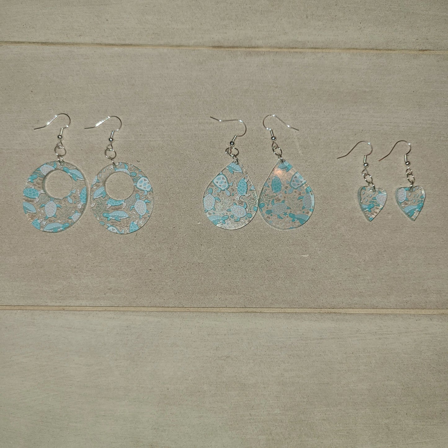 Dangle Sea turtle Earrings