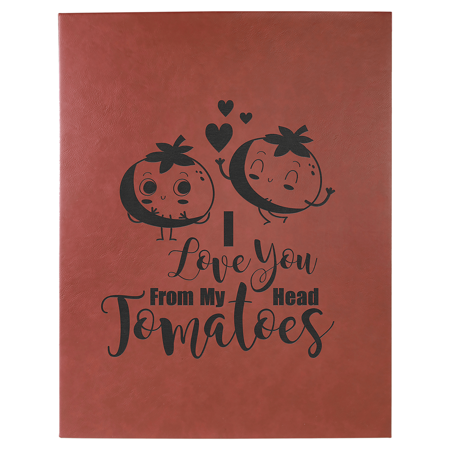 Rose Laserable Leatherette Wall Decor 16" x 20"