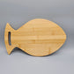 Bamboo Fish Shaped Cutting Board - 14" x 8 1/2"