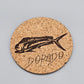 Cork coaster set of 4