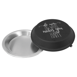 Aluminum Pie Pan with Personalized Powder Coated Lid