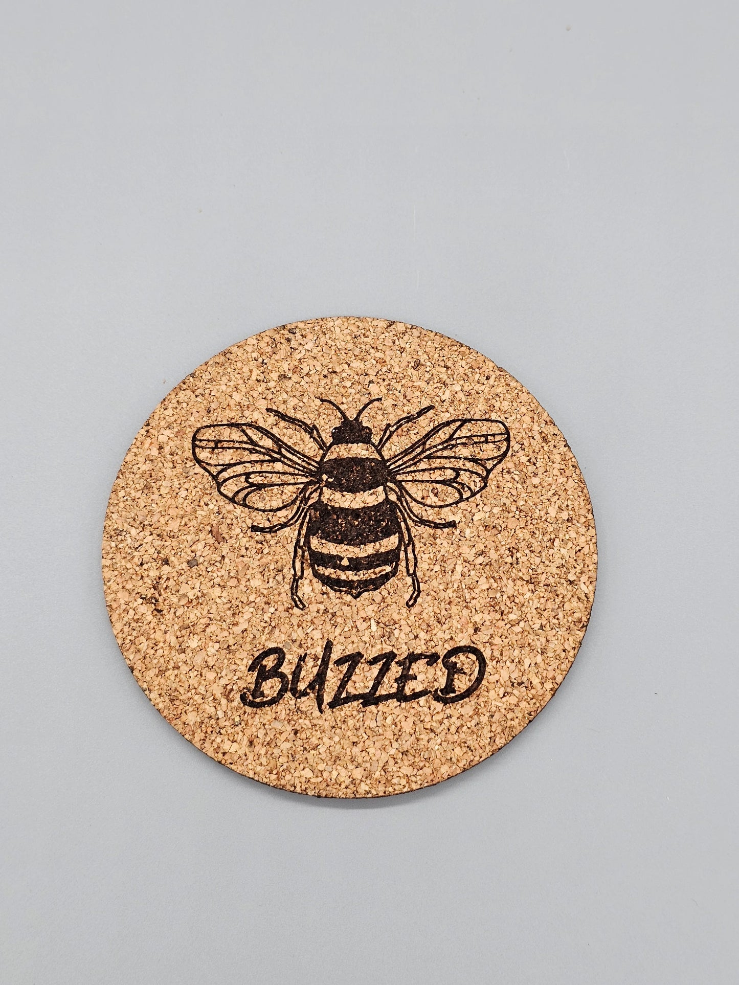 Cork coaster set of 4