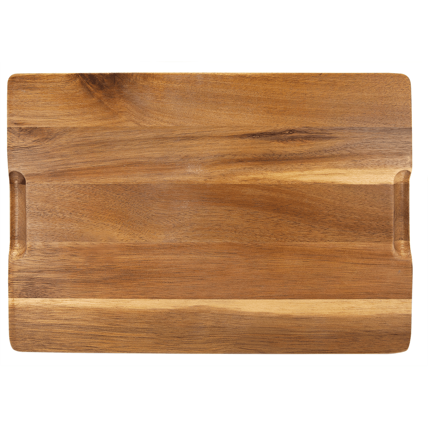 Acacia Wood/Slate Cutting Board- 13" x 9"