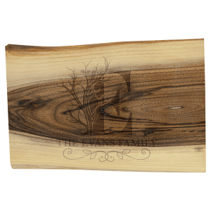 Natural Black Walnut Cutting and Charcuterie Board