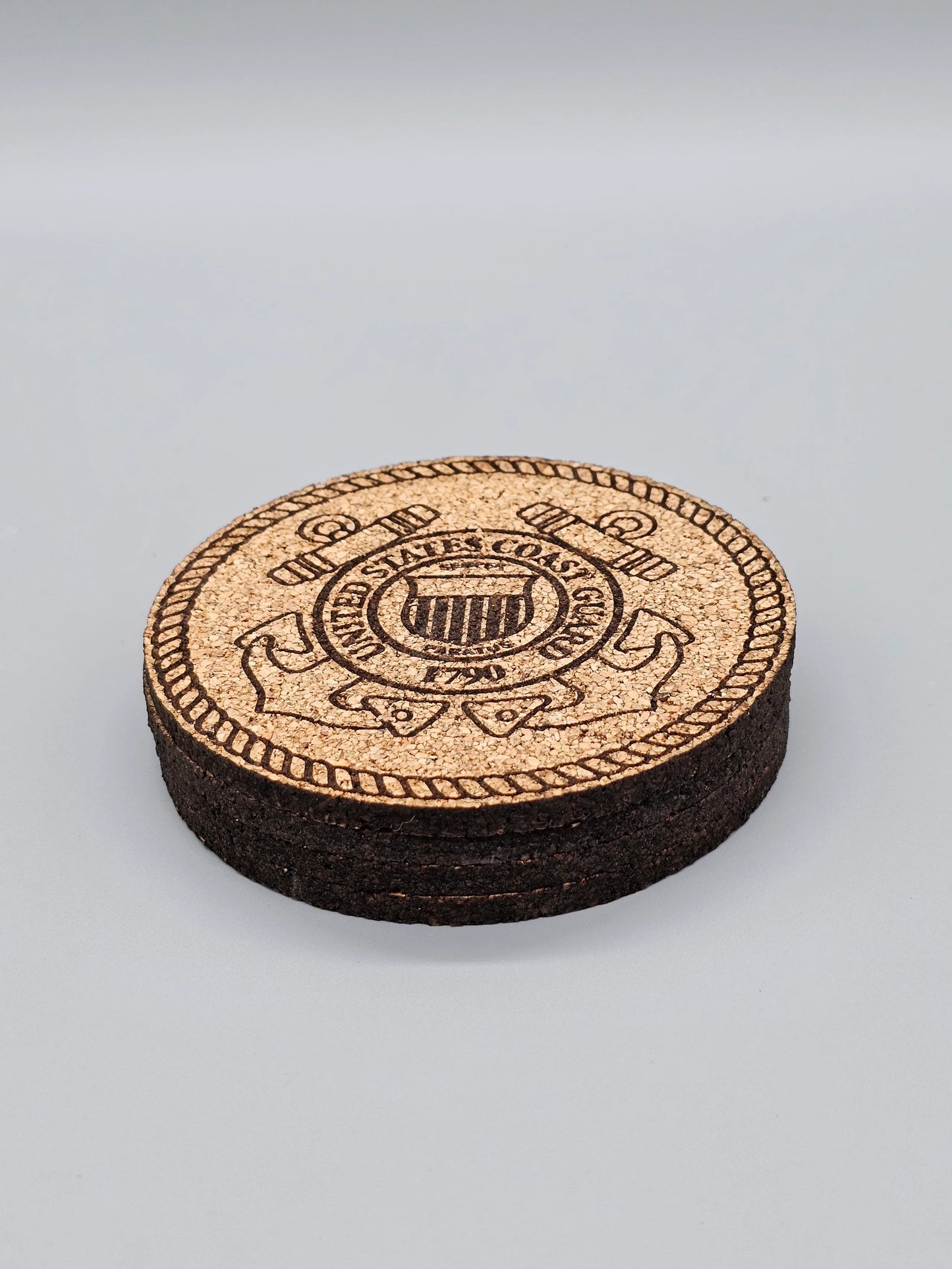 Cork coaster set of 4