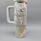 30 oz Tumbler with Handle, Lid, Mermaid Core