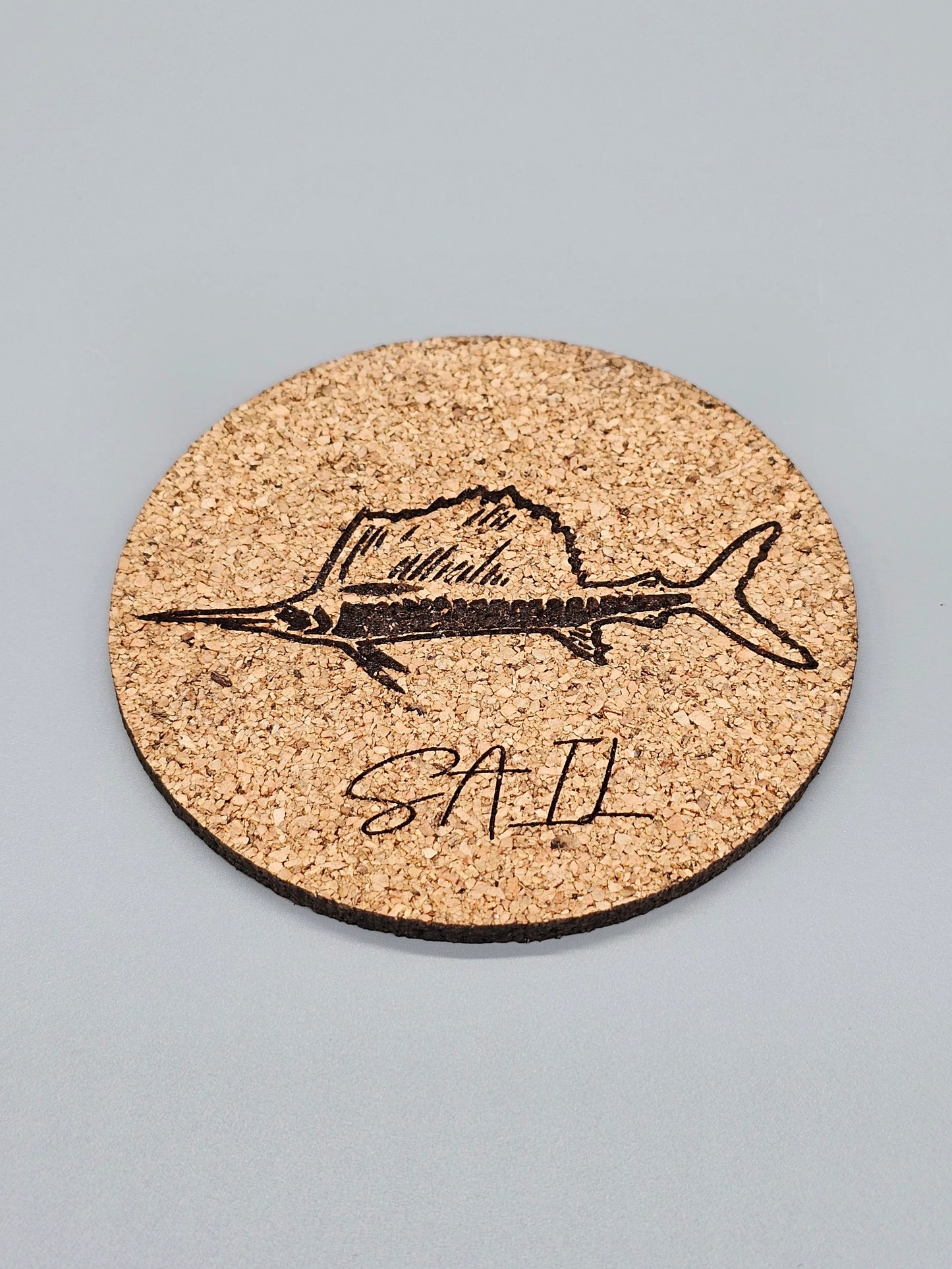 Cork coaster set of 4