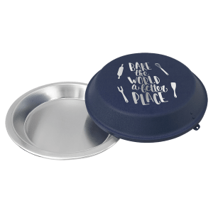 Aluminum Pie Pan with Personalized Powder Coated Lid