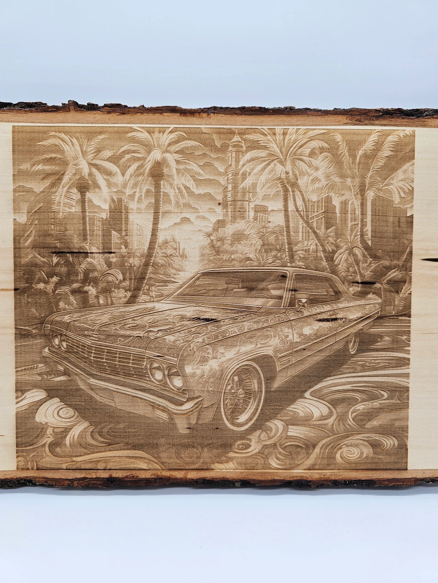 Laser Engraved 3D Illusion - Lowrider