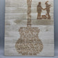 16X20 White Washed Wood Panel Decor