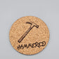 Cork coaster set of 4