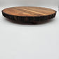 Acacia Live Edge Chopping Round w/ feet- 14"