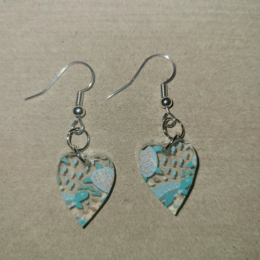 Dangle Sea turtle Earrings
