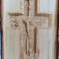 Laser Engraved 3D Illusion Cross Plaque, 13" x 10"