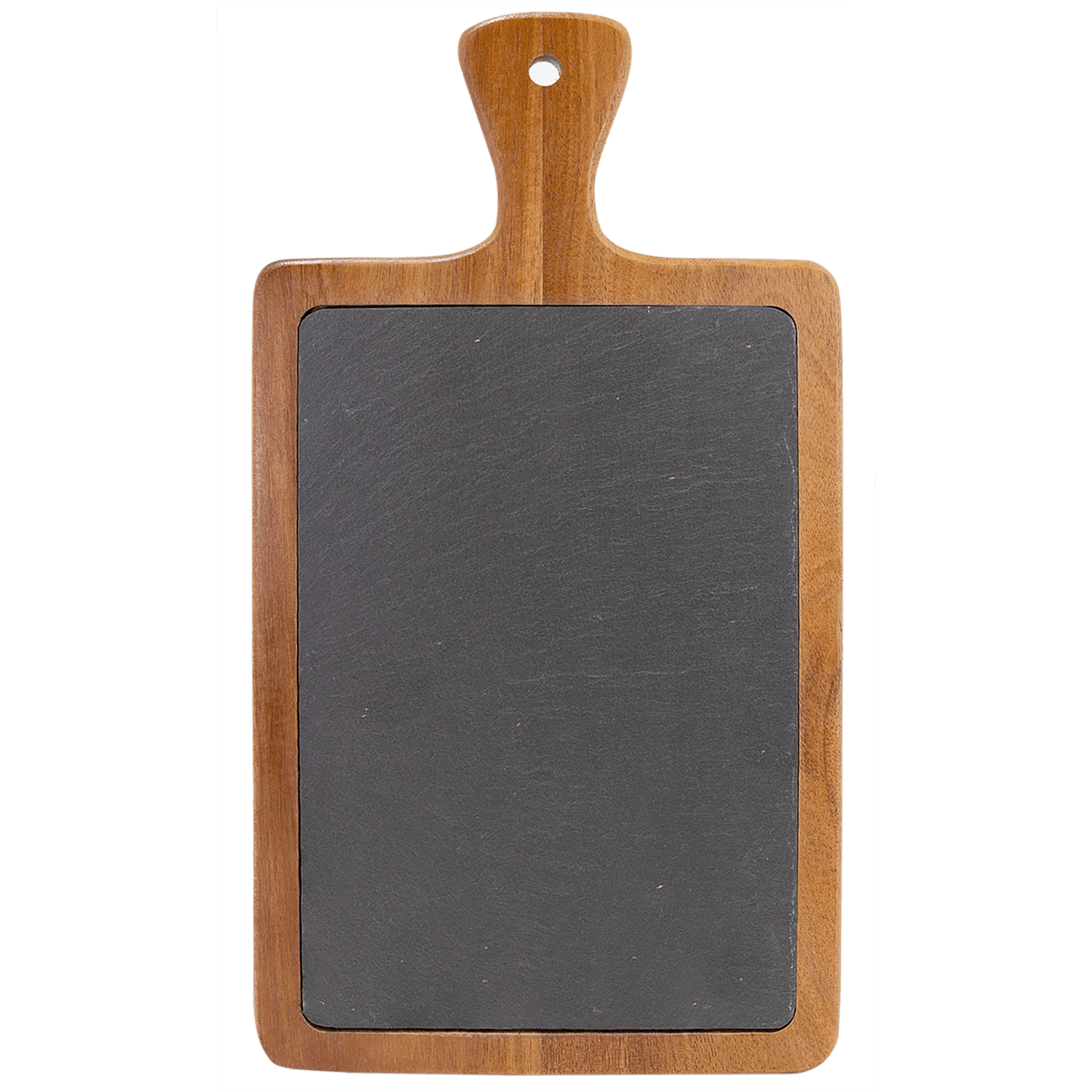 Acacia Wood/ Slate Cutting Board - 13.25" x 7"