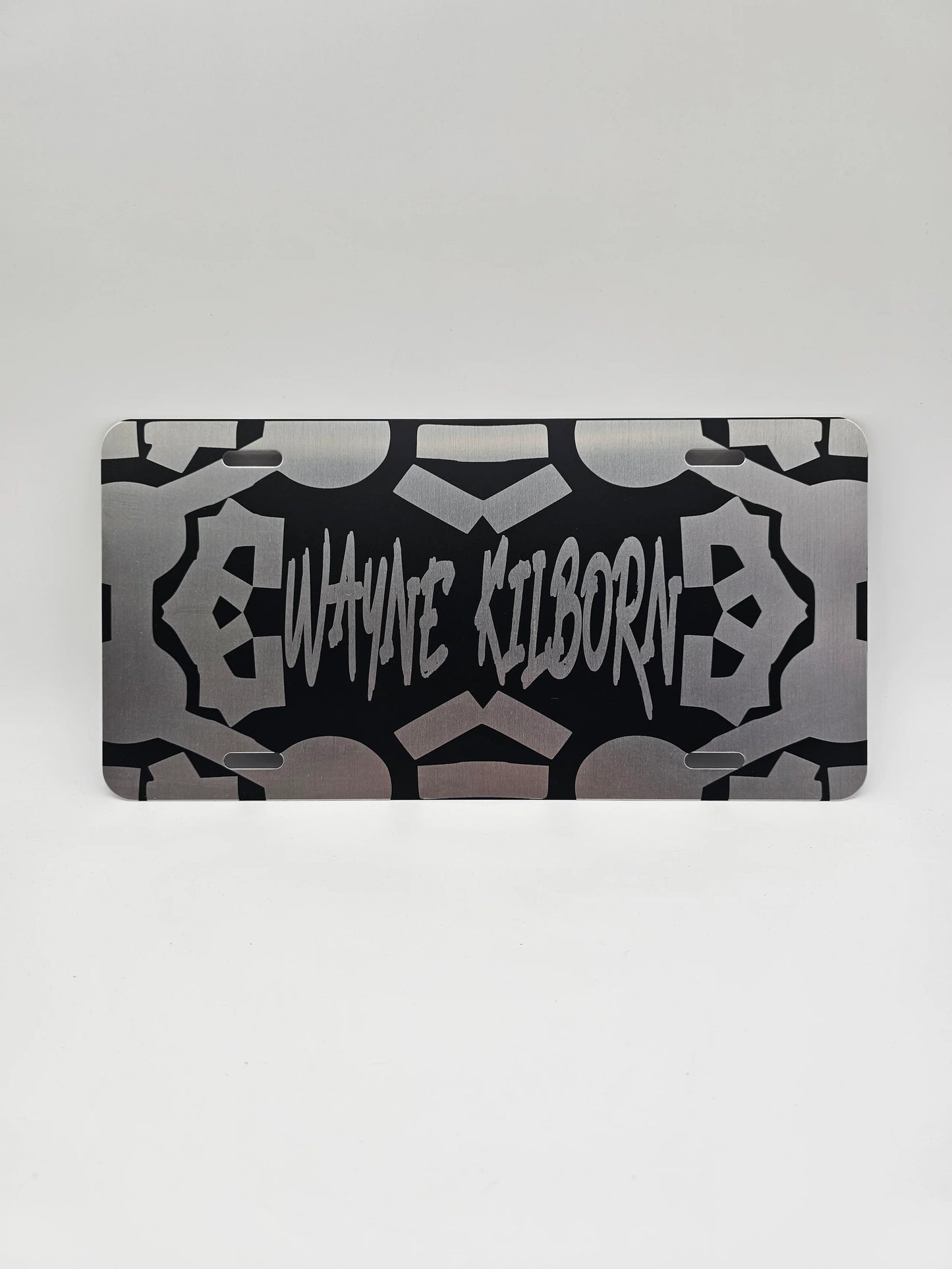 License Plate, 12" x 6" Aluminum Powder Coated
